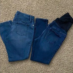 Maternity jeans from Target